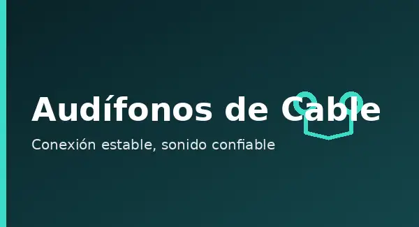audifonos con cable