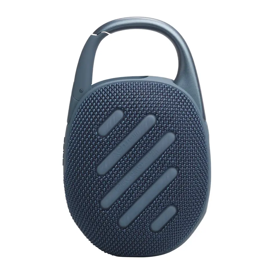 parlante jbl clip 5 azul trasera