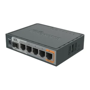 Router MikroTik hEX S RB760iGS 5 Puertos Gigabit, SFP, PoE, IPsec, USB, microSD