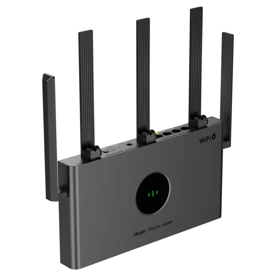 Ruijie RG-EW3000GX PRO router gaming WiFi 6 vista frontal