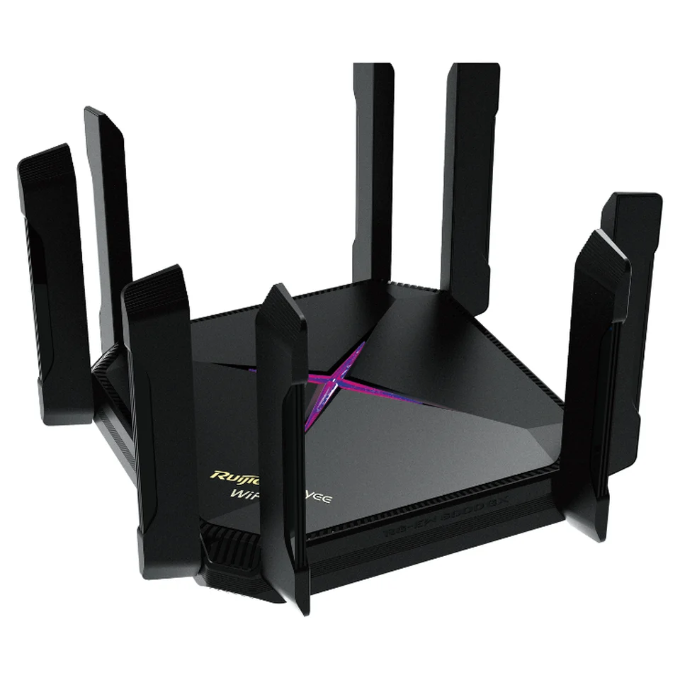 Ruijie RG-EW6000GX router WiFi 6 AX6000 vista frontal