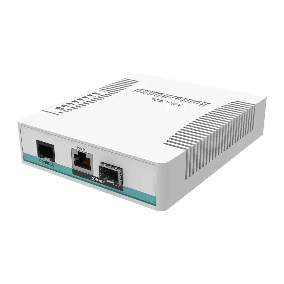 Switch de 6 Puertos SFP MikroTik CRS106-1C-5S Cloud Core