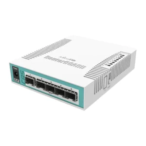 Switch de 6 Puertos SFP MikroTik CRS106-1C-5S Cloud Core