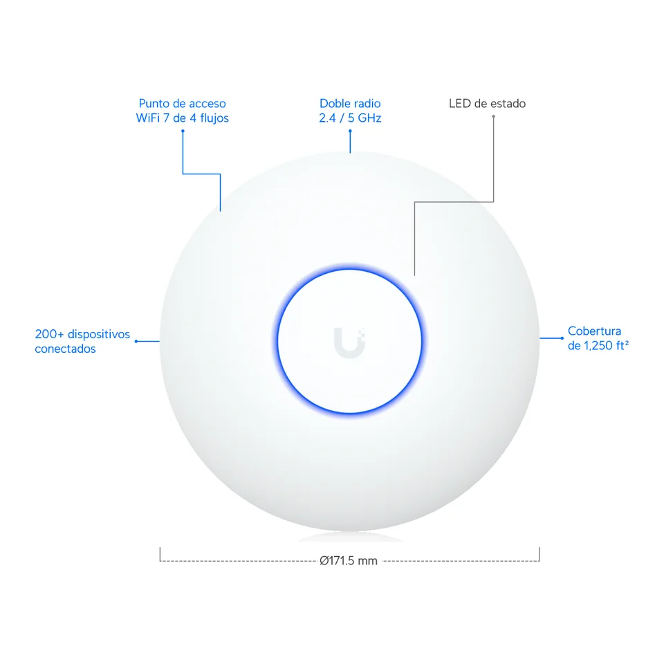 Access Point Ubiquiti U7-Lite Wifi 7