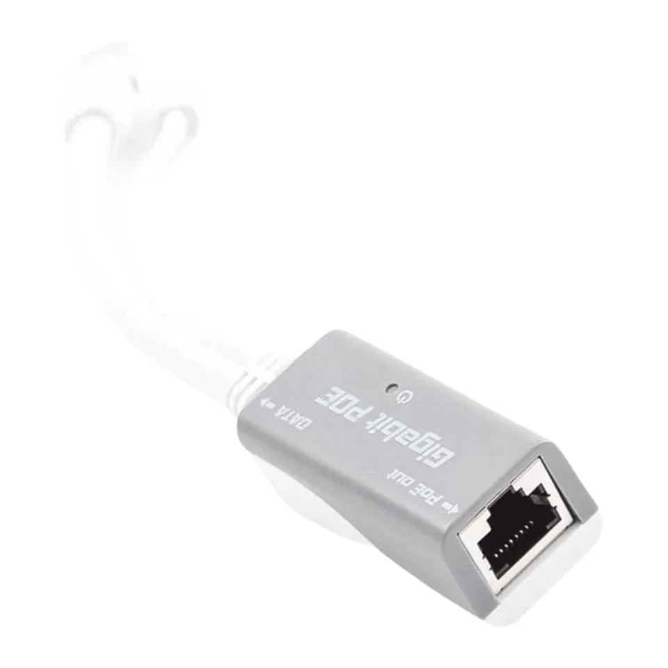 Inyector PoE Pasivo MikroTik RBGPOE Gigabit, Conectores Blindados, 18-57V Inyector PoE Pasivo MikroTik RBGPOE Gigabit, Conectores Blindados, 18-57V