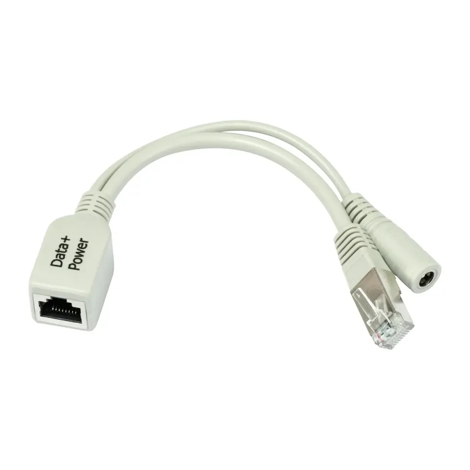 Inyector PoE Pasivo MikroTik RBPOE — 10/100 Mbps, 10-28V