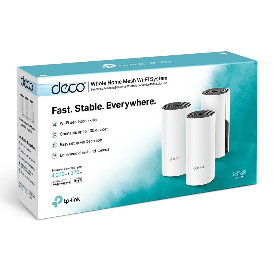 TP-Link Deco M4 - Sistema Mesh WiFi 5 AC1200