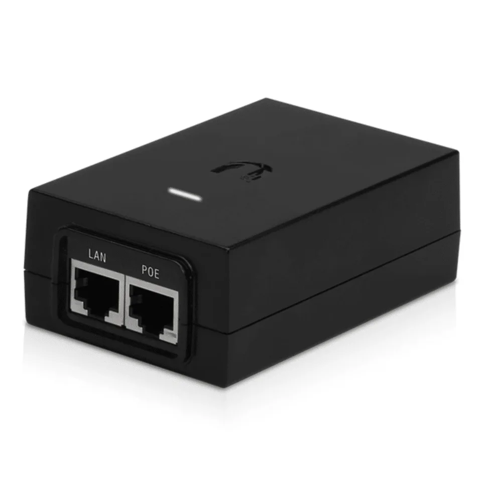Ubiquiti POE-24-24W-G – Inyector PoE Pasivo 24V 24W Gigabit